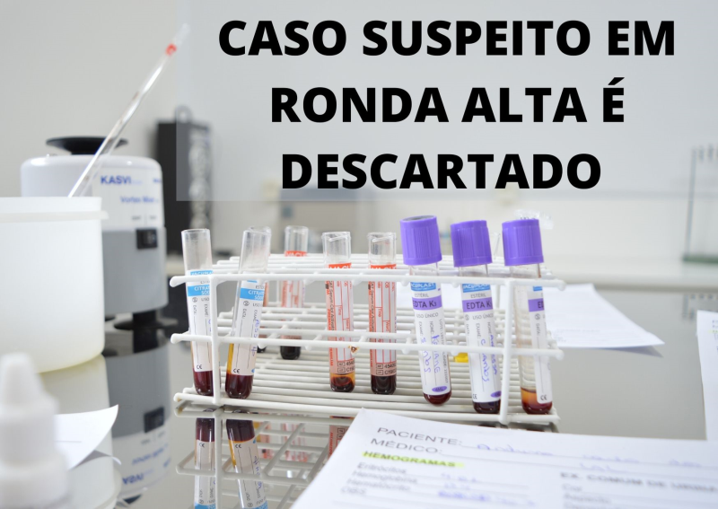 Caso Suspeito foi descartado